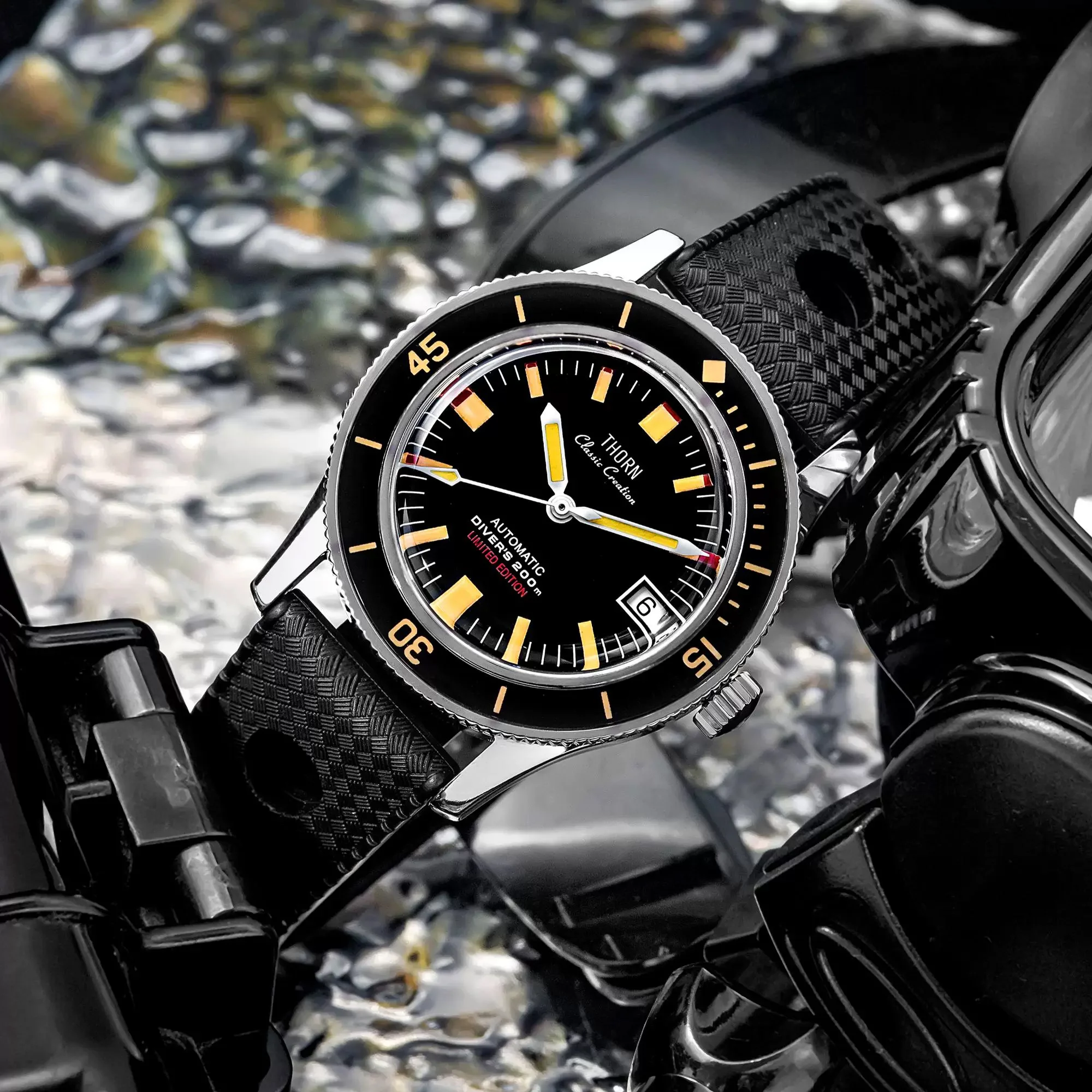 Espinha t006 relógio vintage 5 - Titanium Sport Watch avaliação e preço