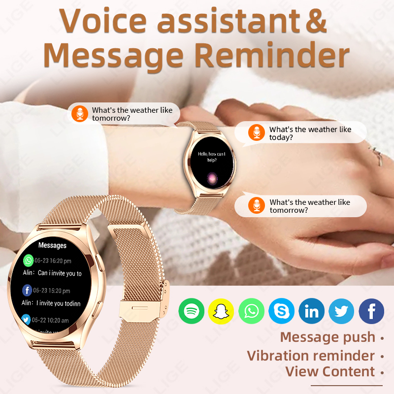 Relógio Inteligente de Luxo LI - Luxury Watch On Wrist avaliação e preço