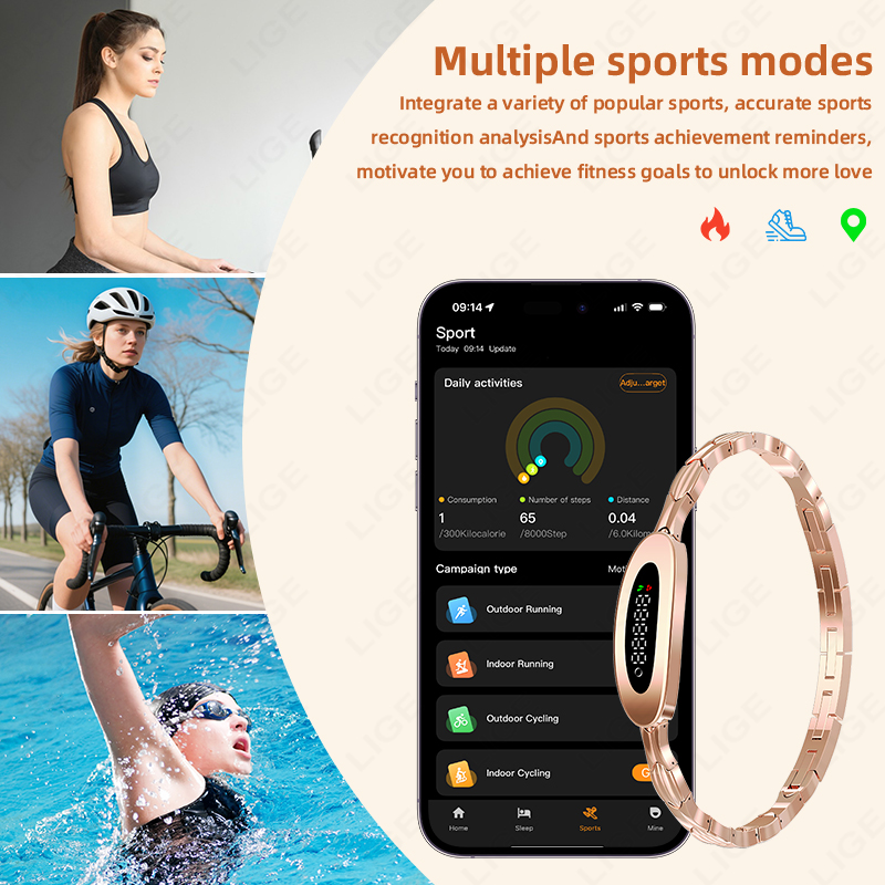 LIGE 2026 Pulseira Inteligente - Luxury Watch On Wrist avaliação e preço