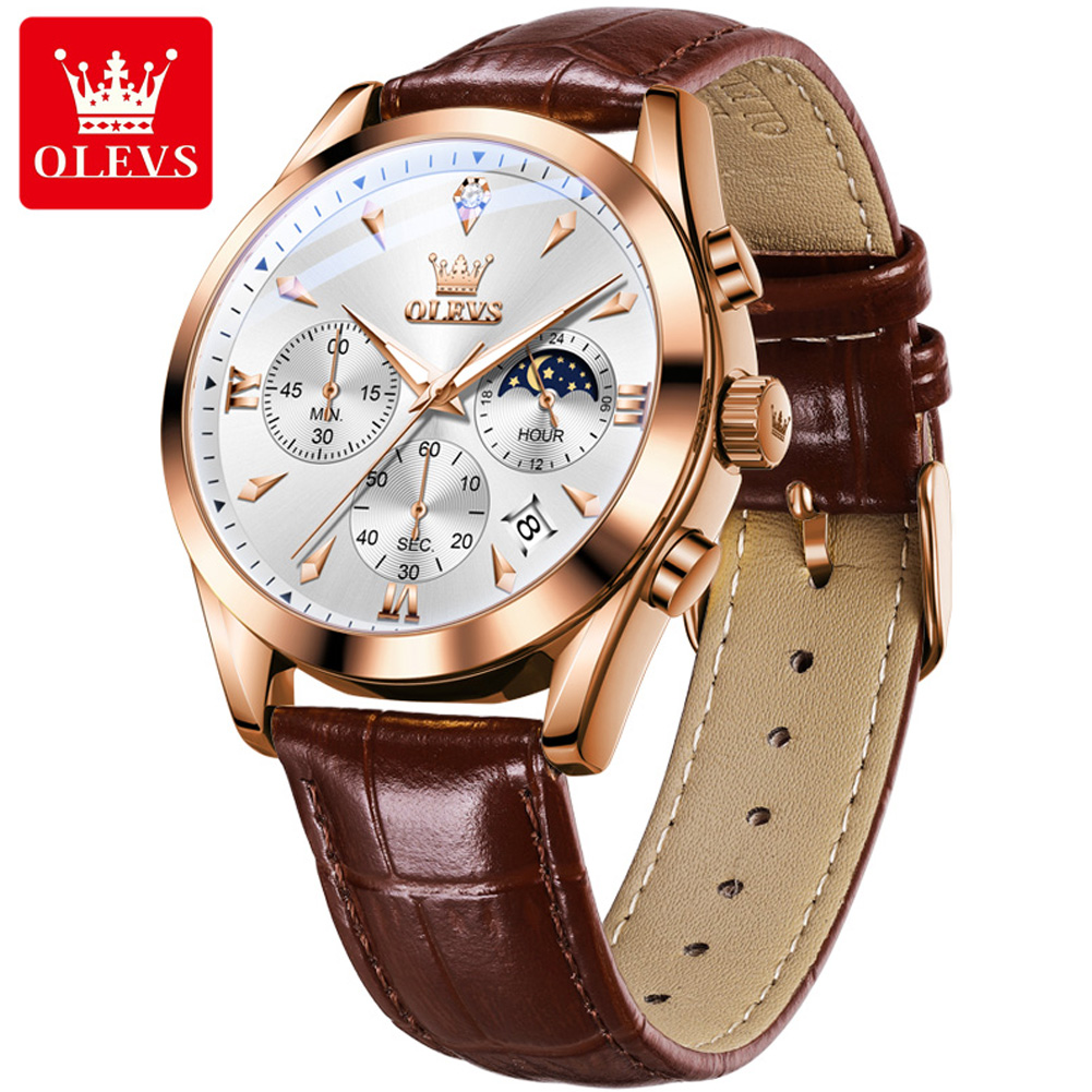 Olevs marca nova moda relógio  - Luxury Watch Manufacturers avaliação e preço