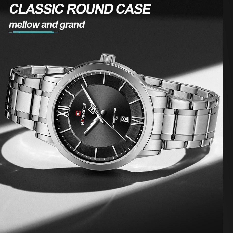 Naviforce relógios para homens - Field Watch Military avaliação e preço