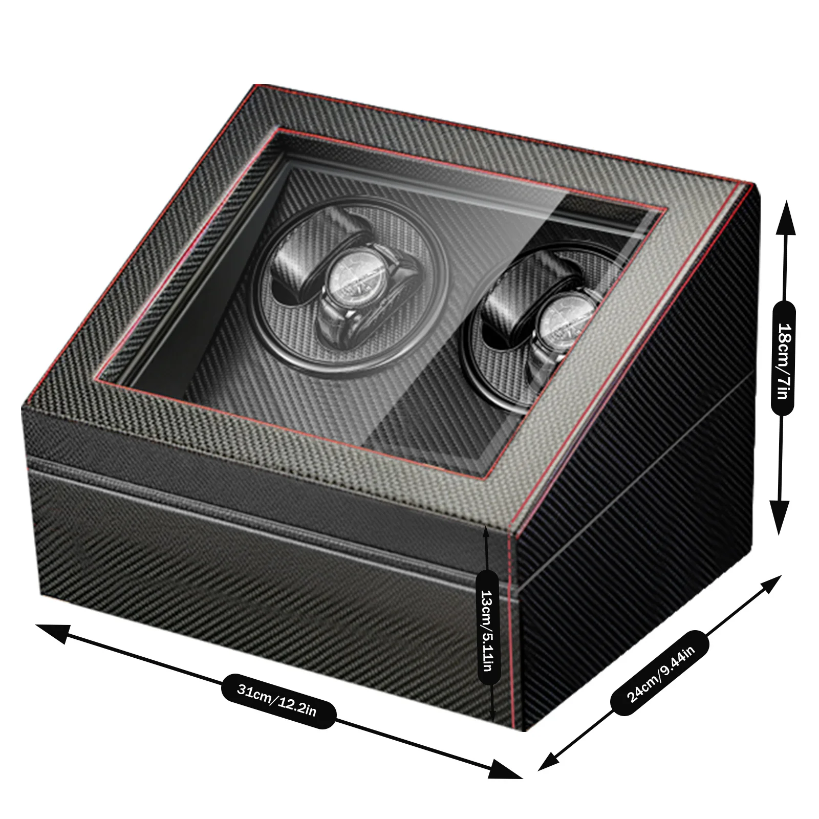 Estojo para 4+6 Relógios, Luxu - Luxury Watch Winder Box avaliação e preço