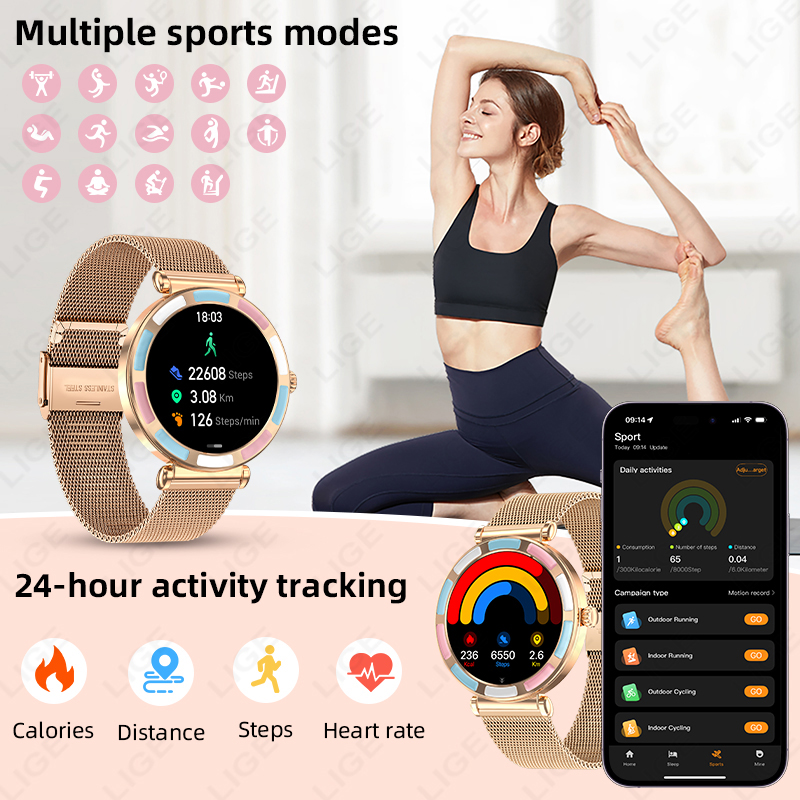 Relógio Inteligente de Luxo LI - Luxury Watch On Wrist avaliação e preço